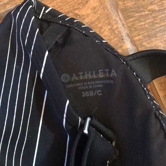 NWT Athleta Chevron bikini top - Picture 4 of 5